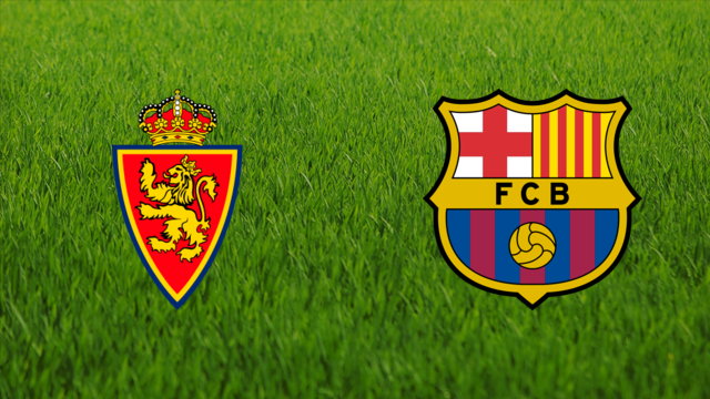 Real Zaragoza vs. FC Barcelona