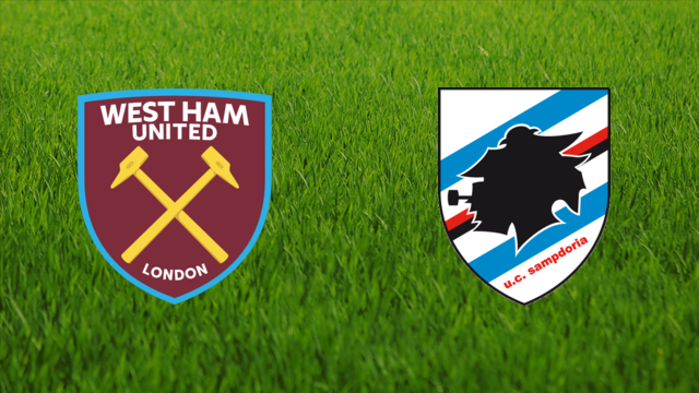 West Ham United vs. UC Sampdoria