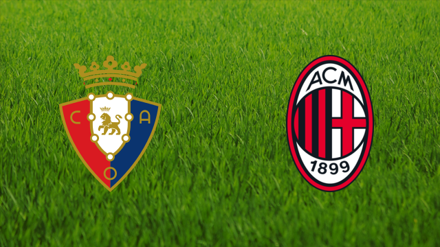 CA Osasuna vs. AC Milan