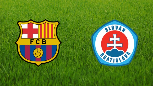 FC Barcelona vs. Slovan Bratislava