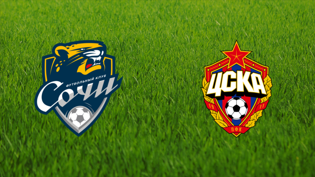 PFC Sochi vs. CSKA Moskva